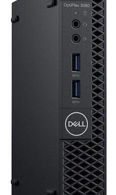 REF DELL OPTIPLEX 3060M MICRO, i5 8500T, 8GB DDR4, 256GB SSD- GRADE A