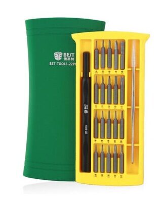 BEST set κατσαβιδιών ακριβείας BST-8930A, 22 τεμάχια