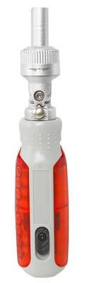BEST κατσαβίδι χειρός BST-8937 με σετ μύτες, περιστρεφόμενο 180°, 14τμχ