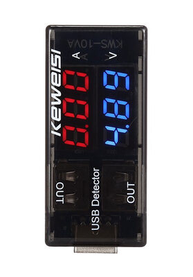 KEWEISI Συσκευή ελέγχου θύρας USB KWS-10VA, 2x USB Output, 3-9V