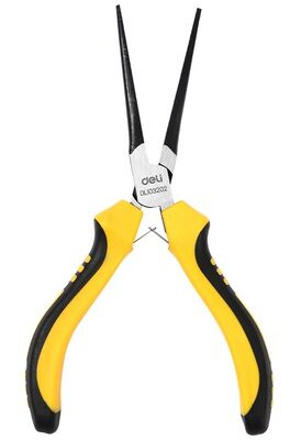 DELI μυτοτσίμπιδο ίσιο DL103202 με αντιολισθητικές λαβές, 150mm