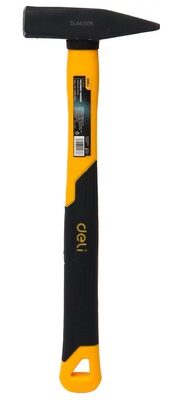 DELI σφυρί DL442005 με αντιολισθητική Fiberglass λαβή, 500gr, 335mm