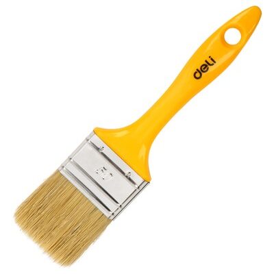 DELI πινέλο βαφής DL509135 με φυσικές τρίχες, πλαστική λαβή, 50mm