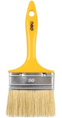 DELI πινέλο βαφής DL509138 με φυσικές τρίχες, πλαστική λαβή, 90mm