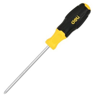 DELI κατσαβίδι σταυρωτό DL635150N με αντιολισθητική λαβή, μαγνητικό, PH1x150mm