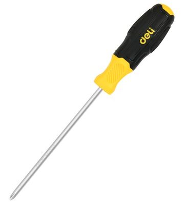 DELI κατσαβίδι σταυρωτό DL638150N με αντιολισθητική λαβή, μαγνητικό, PH3x150mm