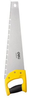 DELI πριόνι ξύλου DL6845A με εργονομική λαβή, 450mm, κίτρινο