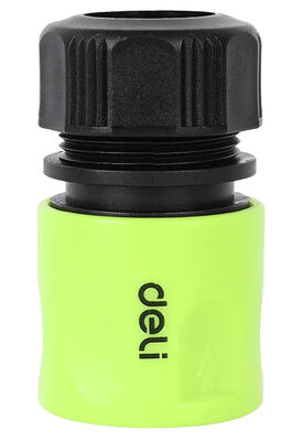 DELI ταχυσύνδεσμος για λάστιχο DL8793 με water stop, 1/2", πράσινος