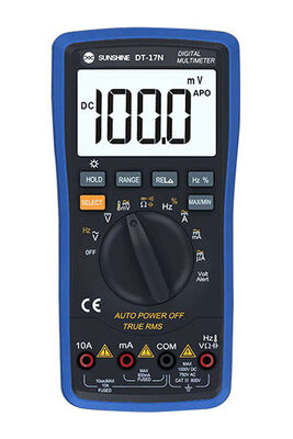 SUNSHINE ψηφιακό πολύμετρο DT-17N, AC 700V/DC 1000V, AC/DC 10A