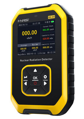 FNIRSI ψηφιακός μετρητής ακτινοβολίας GC-01, β/γ/Χ ακτίνες, επαναφορτιζόμενος