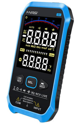 FNIRSI ψηφιακό πολύμετρο S1, 1000V AC/DC, NCV, RMS, επαναφορτιζόμενο