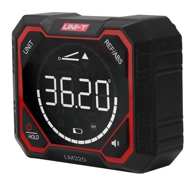 UNI-T ψηφιακό γωνιόμετρο laser LM320E, 4x90°, μαγνητικό σώμα, 1000mAh
