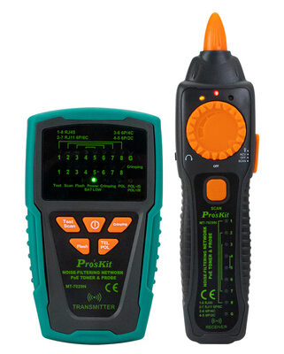 PROSKIT tester καλωδίων δικτύου MT-7029N για RJ45/11/12
