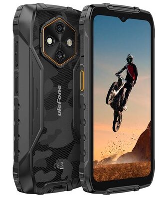 ULEFONE smartphone RugKing 4 Pro, 6.56", 8/128GB, 10200mAh, IP68/IP69K/MIL-STD-810H, μαύρο