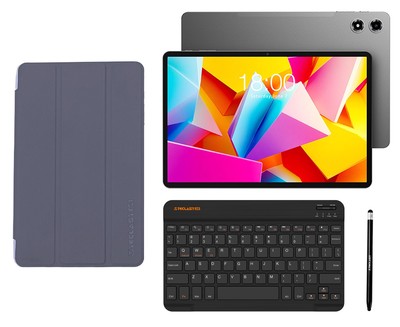 TECLAST tablet T50 Plus με πληκτρολόγιο/στυλό αφής/θήκη, 10.95", 8/128GB, 4G, Android 16, 8000mAh, γκρι