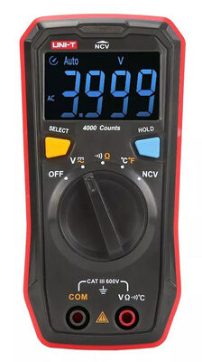 UNI-T ψηφιακό πολύμετρο τσέπης UT123T, NCV, DC/AC