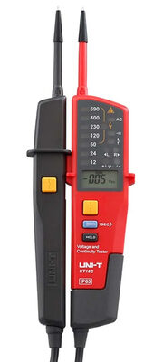 UNI-T μετρητής τάσης AC/DC UT18C, 12V έως 690V, IP65