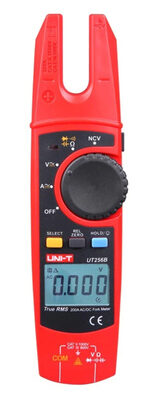 UNI-T ψηφιακή αμπεροτσιμπίδα UT256B, 200A AC/DC, NCV, True RMS