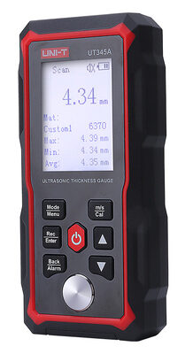 UNI-T ψηφιακός μετρητής πάχους υπερήχων UT345A, 2000mAh, mm/in