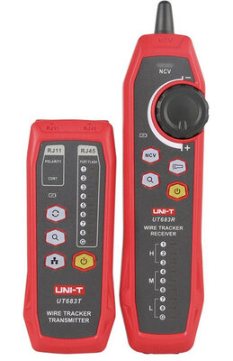 UNI-T tester καλωδίων δικτύου UT683KIT, RJ45/RJ11