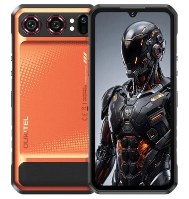OUKITEL smartphone WP68 Air, 6.88", 12/512GB, 5G, 8000mAh, IP68/IP69K/MIL-STD-810H, πορτοκαλί