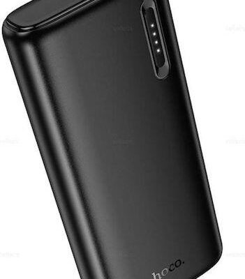 HOCO J158A RUNNER, POWERBANK, 10000MAh, 2 ΘΥΡΕΣ, ΜΑΥΡΟ