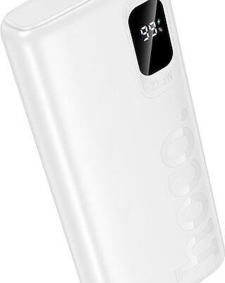 HOCO J158 PRO RUNNER POWERBANK, 22.5W+PD20W, 10000MAH, ΛΕΥΚΟ