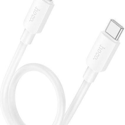 HOCO X96 HYPER, ΚΑΛΩΔΙΟ ΦΟΡΤΙΣΗΣ, LIGHTNING 0.25m, ΛΕΥΚΟ
