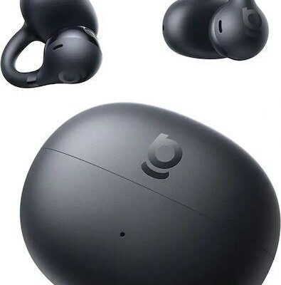 BASEUS BASS BC1 OPEN-EAR, ΑΣΥΡΜΑΤΑ ΑΚΟΥΣΤΙΚΑ, TRUE WIRELESS (CLIP-ON), BLUETOOTH V6.0, ΜΑΥΡΑ