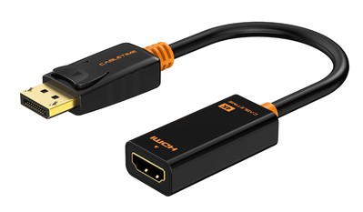 CABLETIME αντάπτορας DisplayPort σε HDMI CT-AV586-01G4K, 4K/30Hz, μαύρος