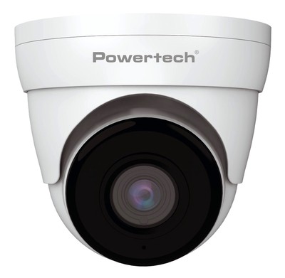 POWERTECH υβριδική κάμερα CCTV PT-1587 με μικρόφωνο & υπέρυθρα, 5MP, 2.8mm, IP66