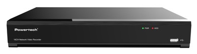 POWERTECH NVR καταγραφικό PT-1599, 8MP, H.264+/H.265+, 16 κανάλια