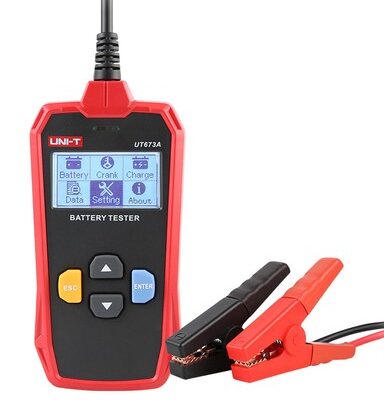 UNI-T tester μπαταρίας αυτοκινήτου UT673A, 12/24V, 3-250Ah