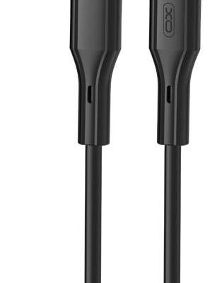 XO NBQ231A Rock Series ΚΑΛΩΔΙΟ ΦΟΡΤΙΣΗΣ TYPE-C ΣΕ LIGHTNING, 27W, ΜΑΥΡΟ