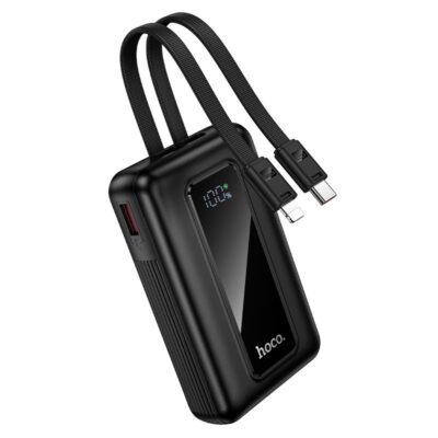HOCO J162 POWERBANK, 10000MAH, 22.5W+PD20W, ΜΑΥΡΟ